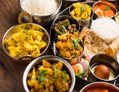 Homemade Indian tiffin services in Serah Exim Caterers.